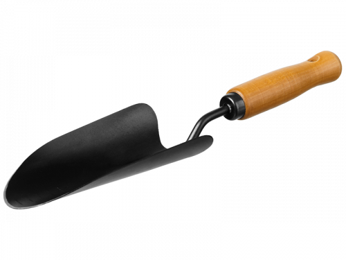 Совок посадочный "PROLine" с деревянной ручкой, GRINDA 421512, 180х90х375мм / 421512